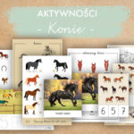 aktywności Montessori konie